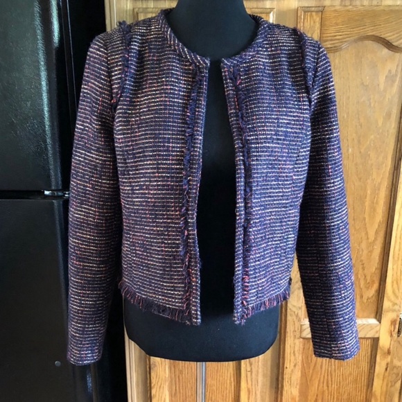 Banana Republic Jackets & Blazers - Banana Republic Tweed Blazer Size 10 Petite